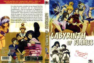 Пламенный Лабиринт ОВА (Labyrinth of Flames OVA): ОБЛОЖКА ДИСКА