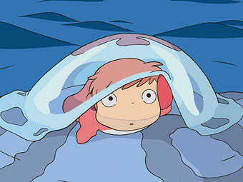 Ponyo on the 
                Cliff by the Sea